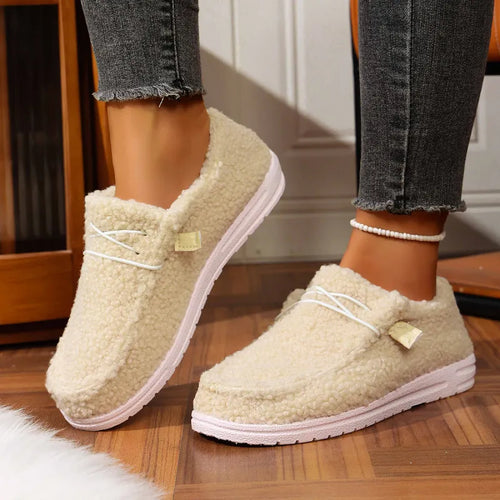 Kaelirae - Gezellige Teddy Stof Slippers